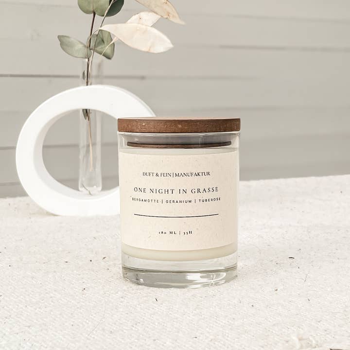 Duft & Fein. - Wholesale Jar/Filled Candle - One Night in Grasse scented candle1