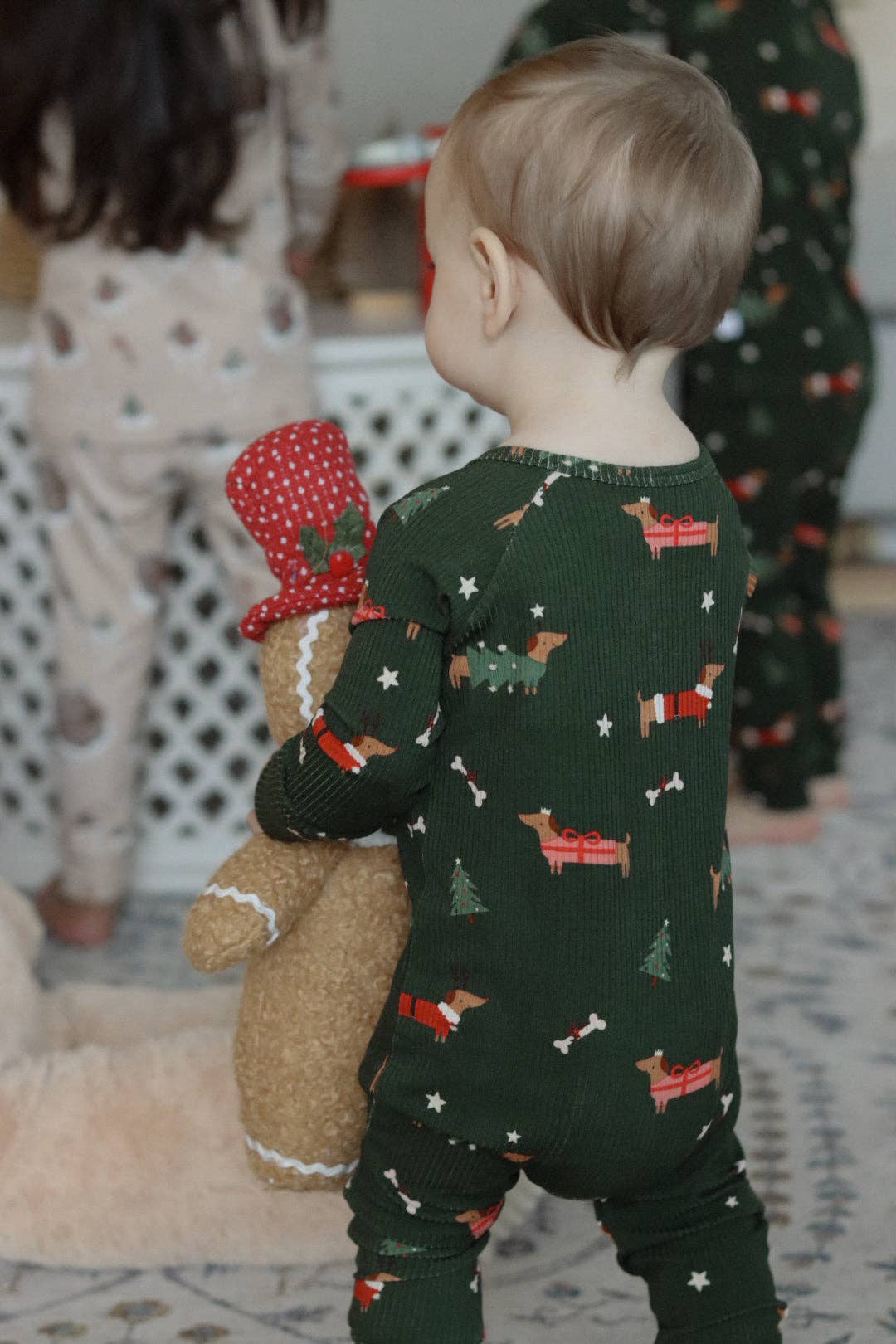 Sunday Littles – wholesale Sleepsuit – Baby – Little Zippers in Jingle Pups6