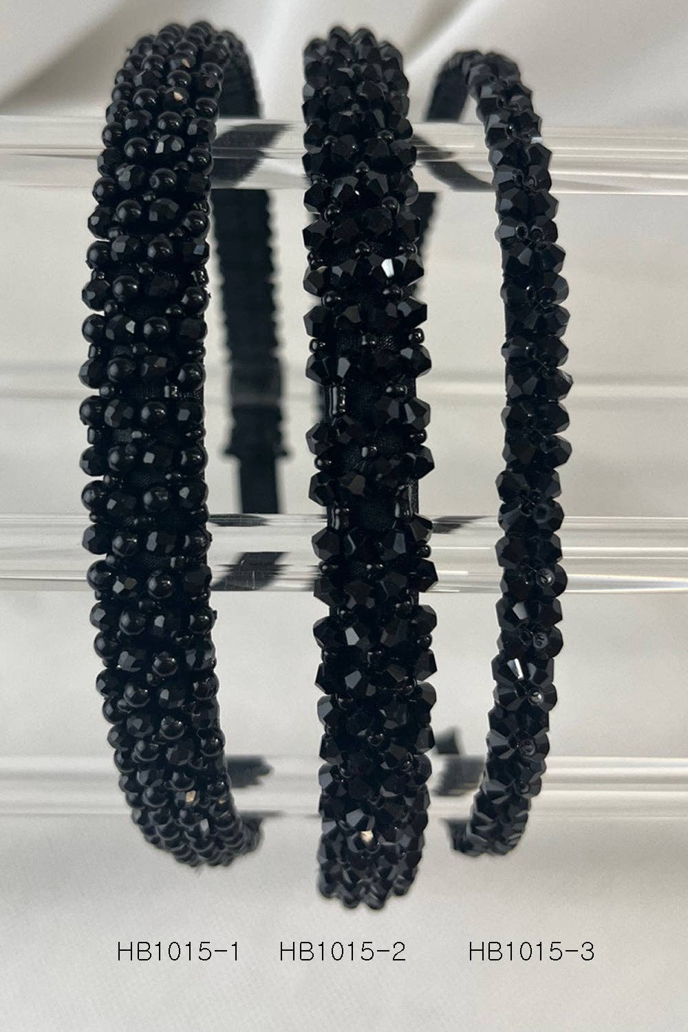 TAPA fashion – Großhandel Fashion-Stirnband – Damen – Kristall Dünnes Haarband HB1015-3 (12STK)1