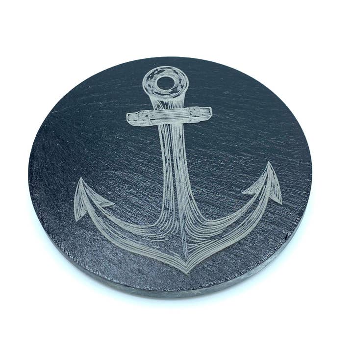 Nautically Northern - Wholesale Coasters - Nautical Coasters in Slate and Bamboo (Set of 4)8