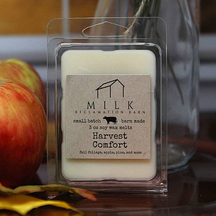 Fondants de cire Réconfort de la récolte pour la vente par Milk Reclamation Barn