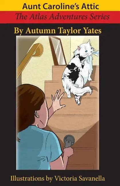 Books by splitShops - Wholesale Middle Grade Book (9-12) - Aunt Caroline's Attic: The Atlas Adventures Series - Paperback0