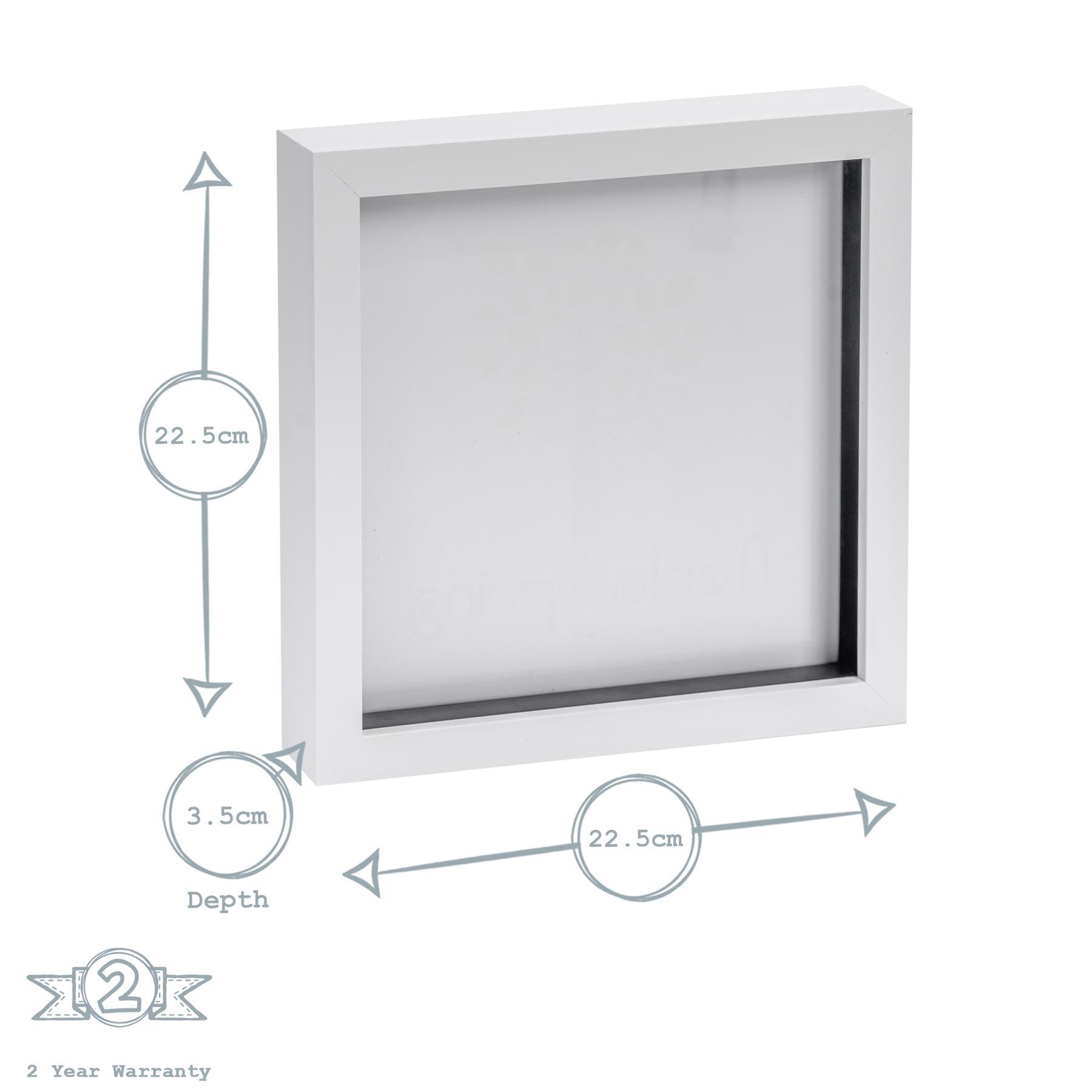 Rinkit Ltd - Wholesale Picture Frame - Nicola Spring Box Photo Frame - 8x8 - White6