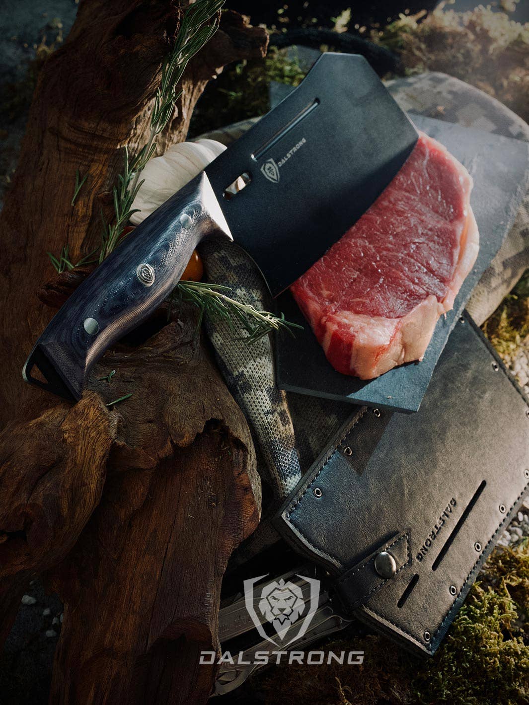 Dalstrong - Vente Couteau de cuisine/multi-usage - Couteau Cleaver 7" | Série Delta Wolf | Dalstrong ©8