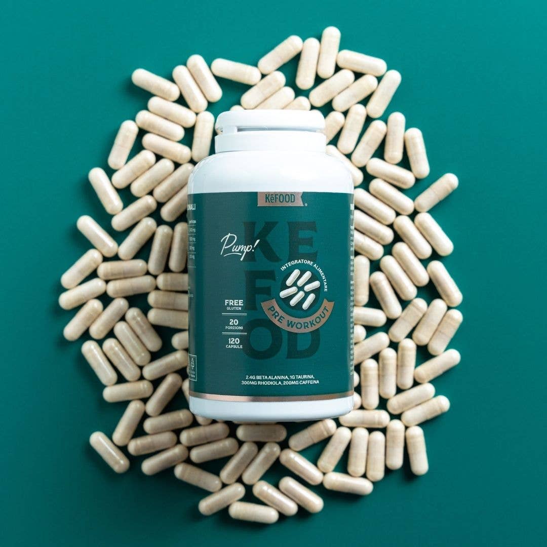 KeFood - Wholesale Oral Supplement/Vitamin - PRE WORKOUT - BETA ALANINE, TAURINE, RHODIOLA, CAFFEINE5