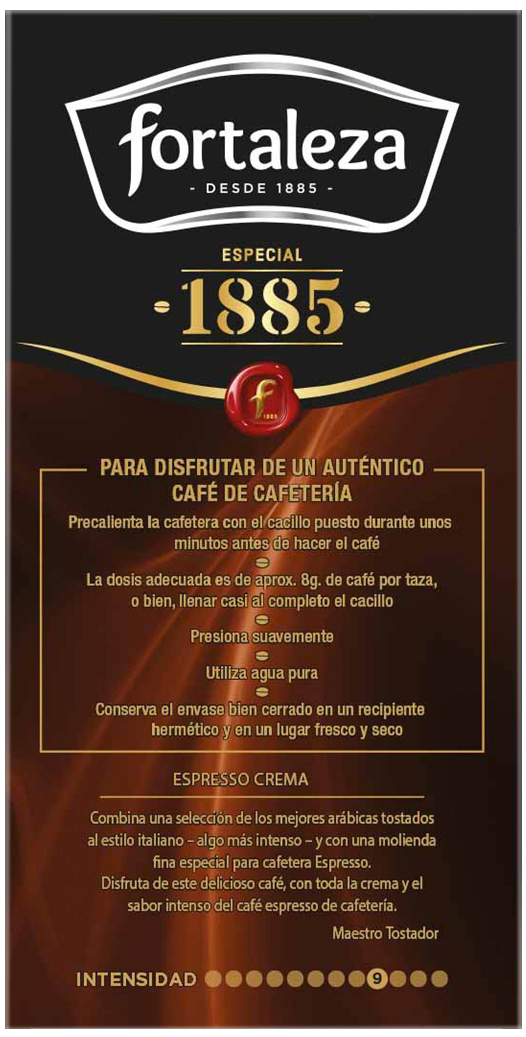 Café Fortaleza - Wholesale Instant Coffee/Espresso - Fortaleza Coffee - Ground Coffee Espresso Natural Cream, 250g1