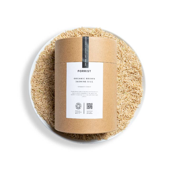 Organic Brown Jasmine Rice for wholesale by Forrist