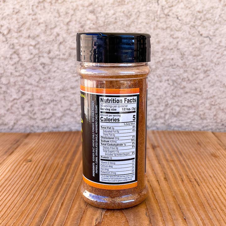 AlbuKirky Seasonings - Wholesale Rub - Anchonero Hot Rub 6oz bottle2