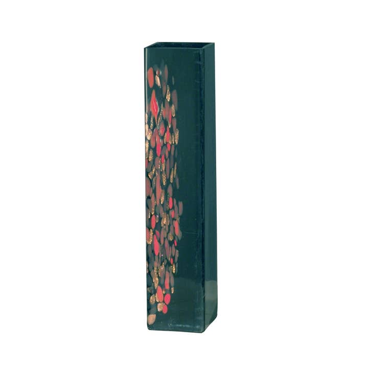 Dale Tiffany - Wholesale Vase - Rectangular Hand Blown Art Glass Vase (DAG500260)