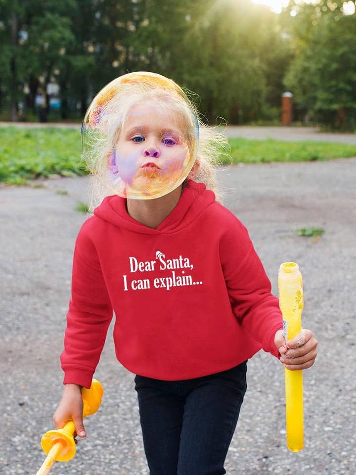 Dear Santa Hoodie for wholesale by SmartPrintsInk