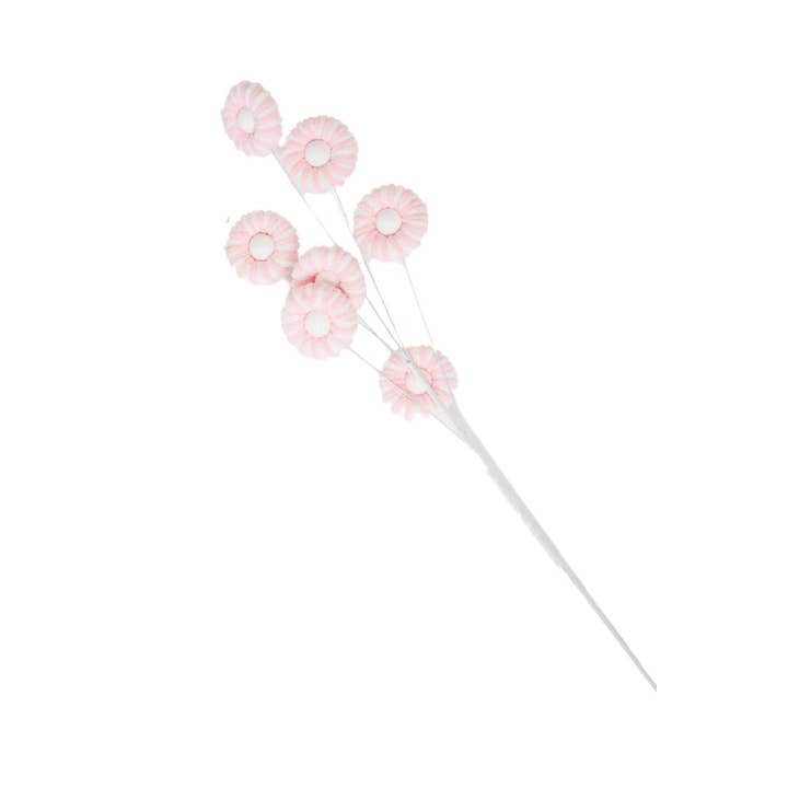 Starlight Collection - Wholesale Artificial Flowers - Pink/White Tree Pick with Adjustable Wiring