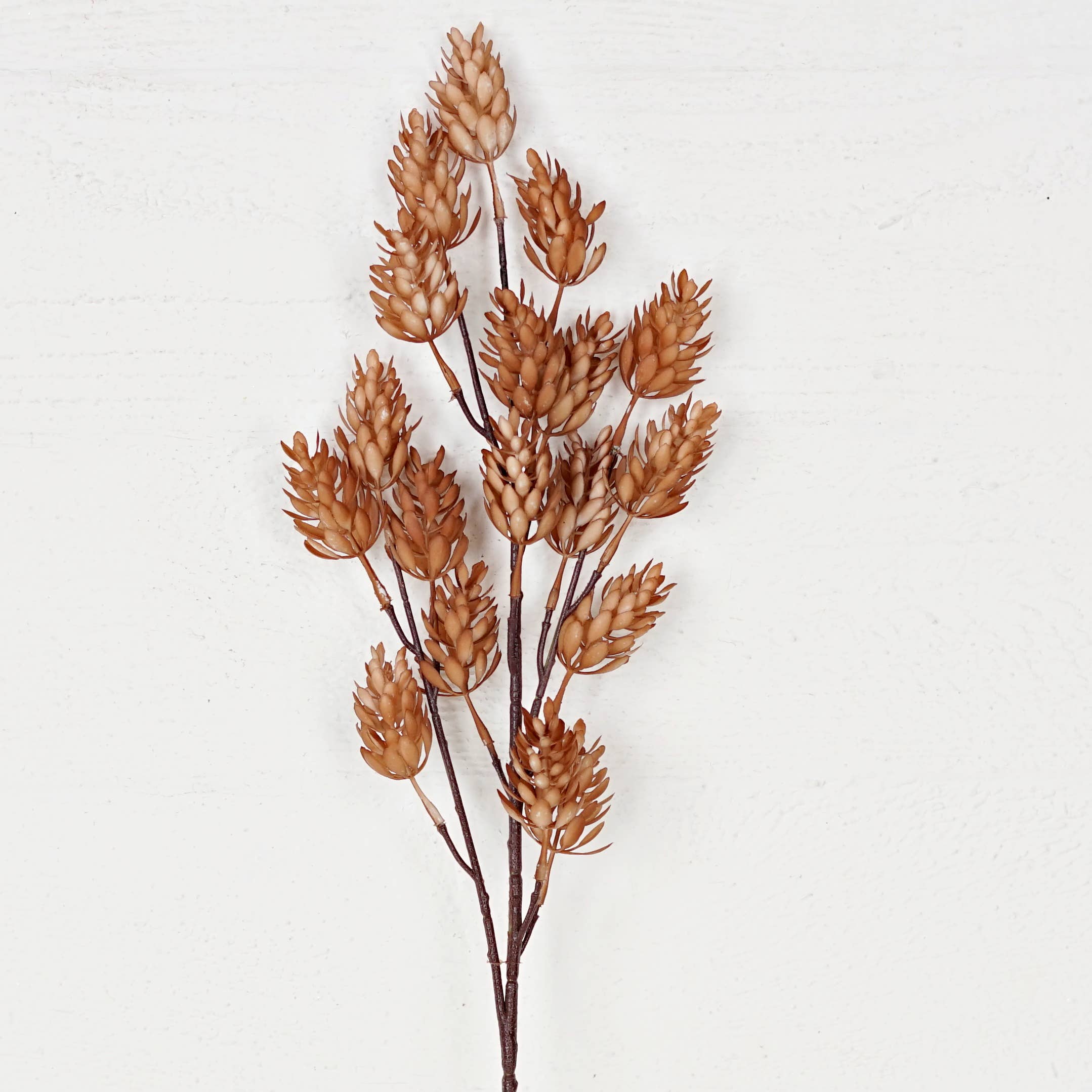 Impressive Enterprises, Inc. - Wholesale Artificial Flowers - 530125- 24in Spray-Mix Hops-Latte1