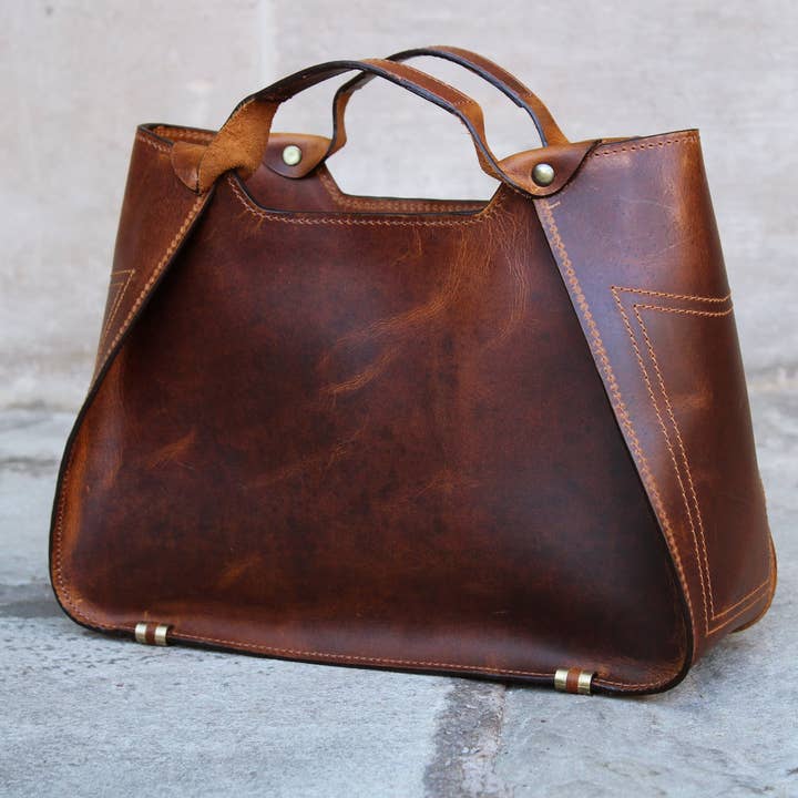 Kalating Leather UK - Wholesale Shoulder Bag - Women's - Handmade Womens Leather Handbag Shoulder bag small tote6