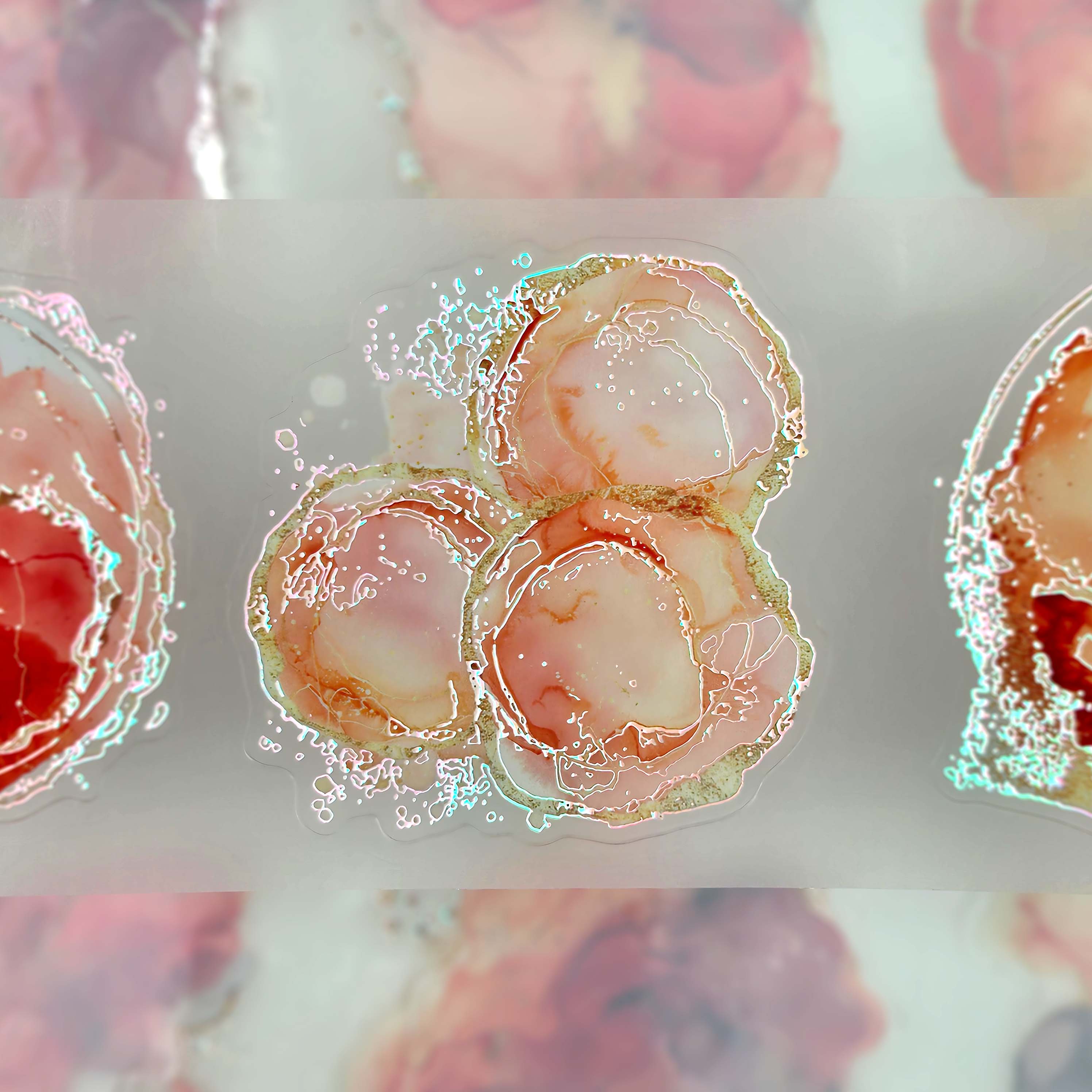 MIC & MIM Premium Paper Shop - Vendita all'ingrosso Nastro washi - MIC | Nastro PET (3D laminato e taglio kiss-cut): Rusty Splash3