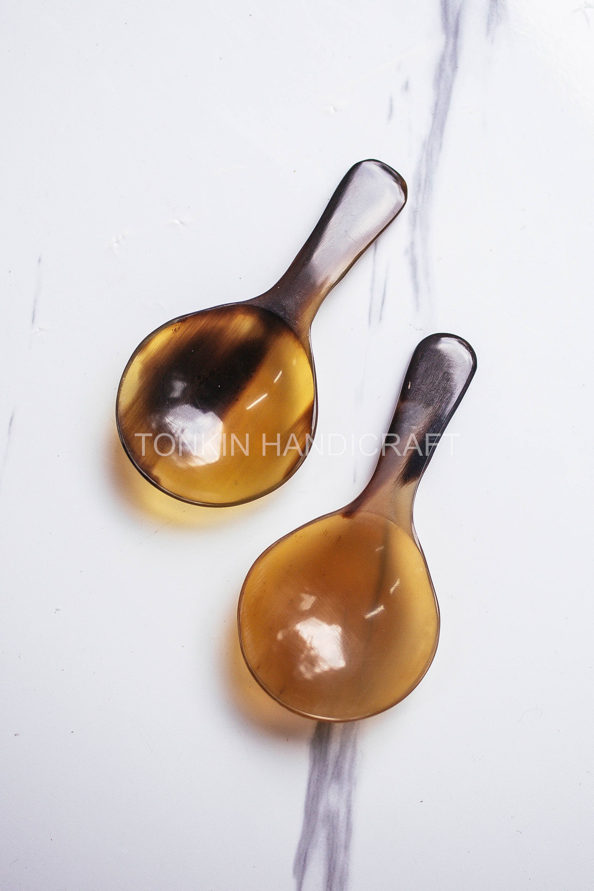 Tonkin Handicraft - Vendita all'ingrosso Cucchiai da cucina - Cucchiaio in Corno di Bufalo S190