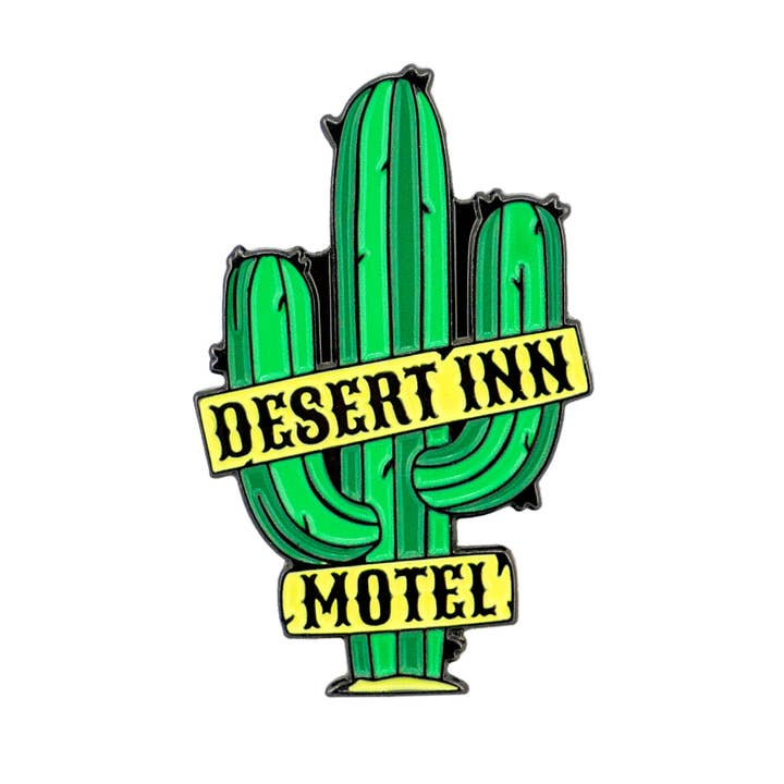 Segnaposto a forma di palla con insegna del Desert Inn Cactus per la vendita all'ingrosso da parte di Ballmarkers.com
