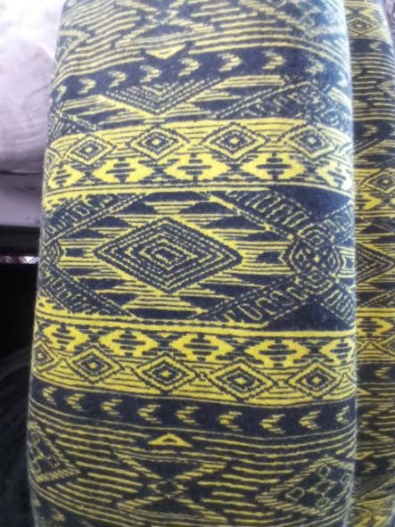 RAYON KNIT FABRIC-Ethnic Stripe 1 for wholesale by Cutting Edge Trade
