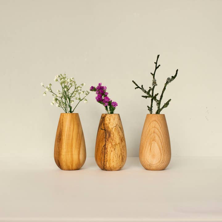 Wooden Story - Wholesale Plant Pot - Tiny flower pot No.02