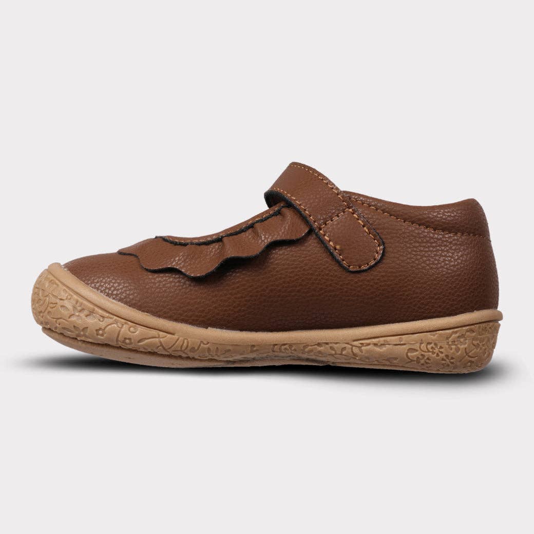 Oomphies – wholesale Flats/loafers – Kids – Amina Leather Girls Mary Jane Shoe5