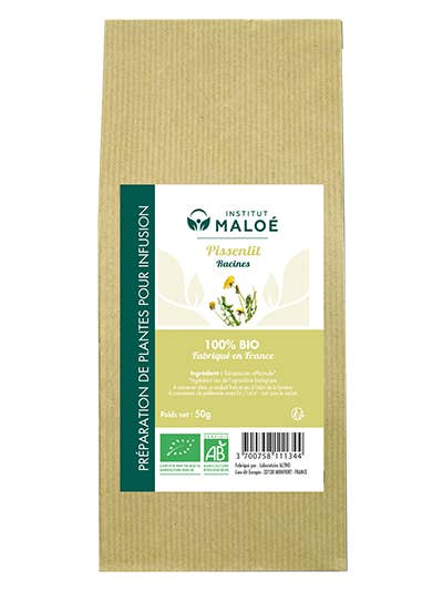 Organic dandelion plant - 50g for wholesale by Institut Maloé