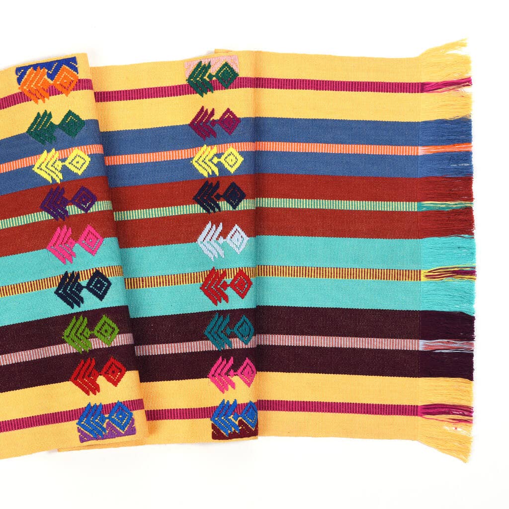 Mayamam Weavers - Wholesale Table Runner - Artisan Made Guatemalan Hand Woven Celebration Table Runner6