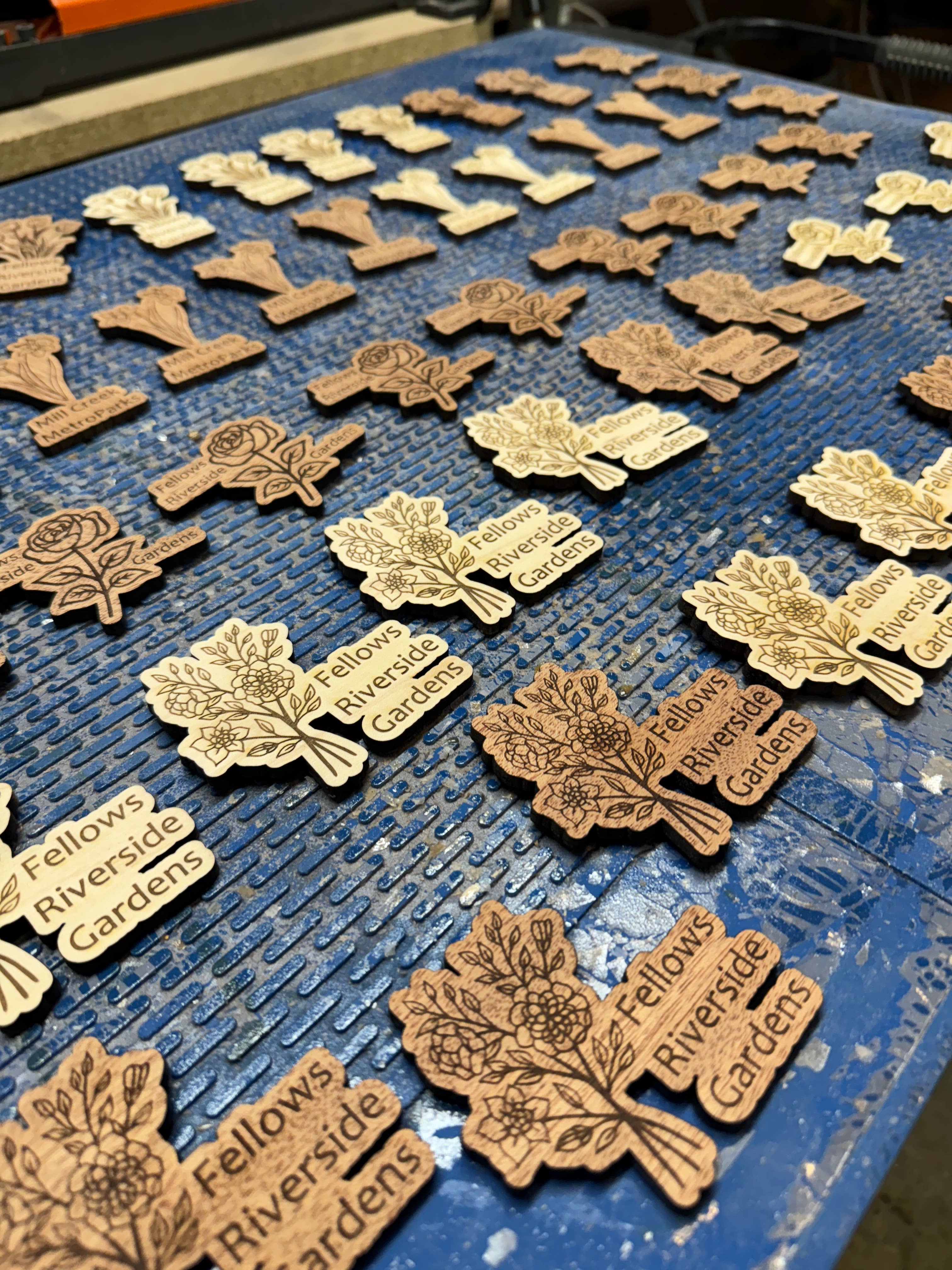 Bees Boards - Wholesale Magnet - Custom Maple & Cherry Wood Magnets15