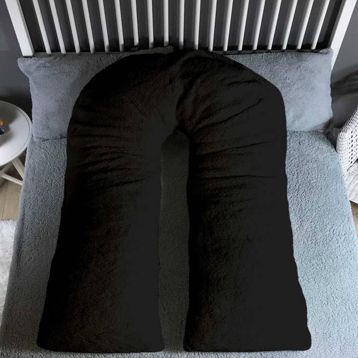 Beach Stone - Venta al por mayor Fundas de almohada - Funda de almohada de cuerpo entero de forro polar de peluche en forma de U de 9 pies6