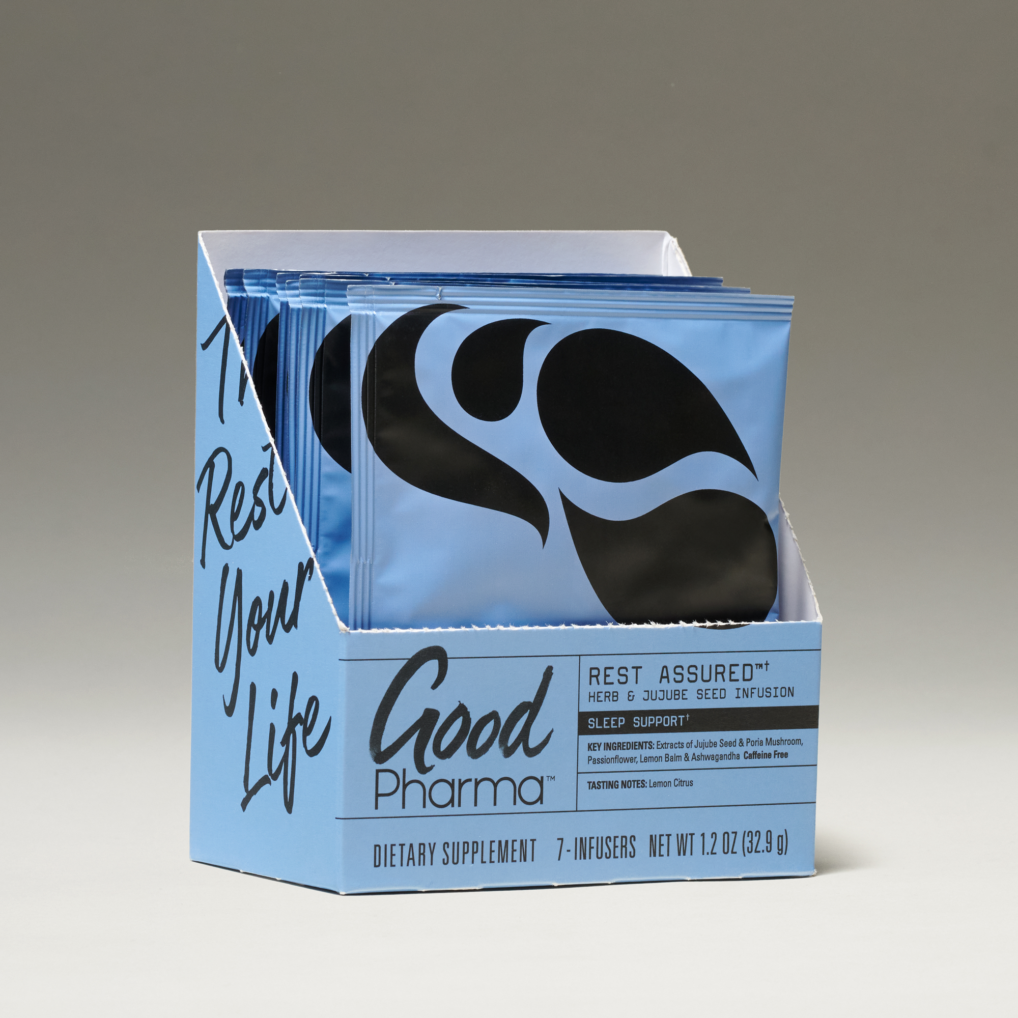 Good Pharma - Wholesale Health/Detox Tea - Rest Assured - Herb + Jujube Seed Infusion1