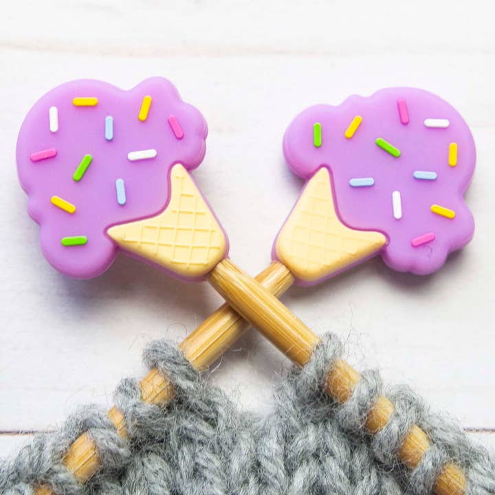 Lila glass | Stickstoppare för wholesale av Fox & Pine Stitches