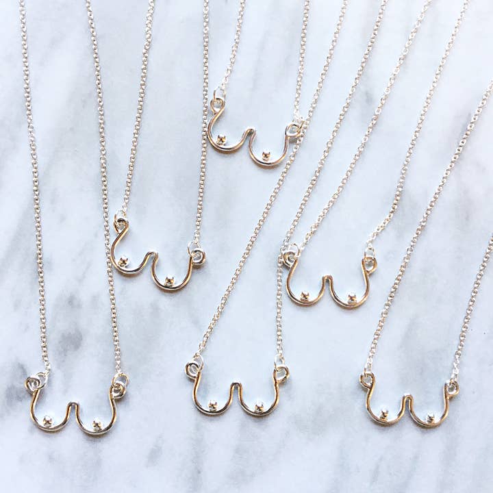 Najeli Jewelry – wholesale Pendant/charm necklace – Boob Necklace