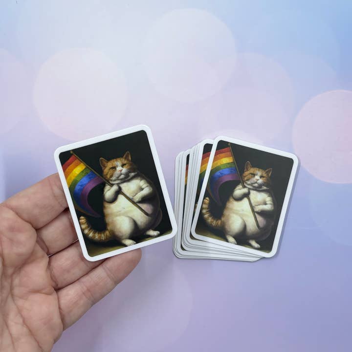 Adhesivo Pride Kitty para venta al por mayor de The Wolfshop