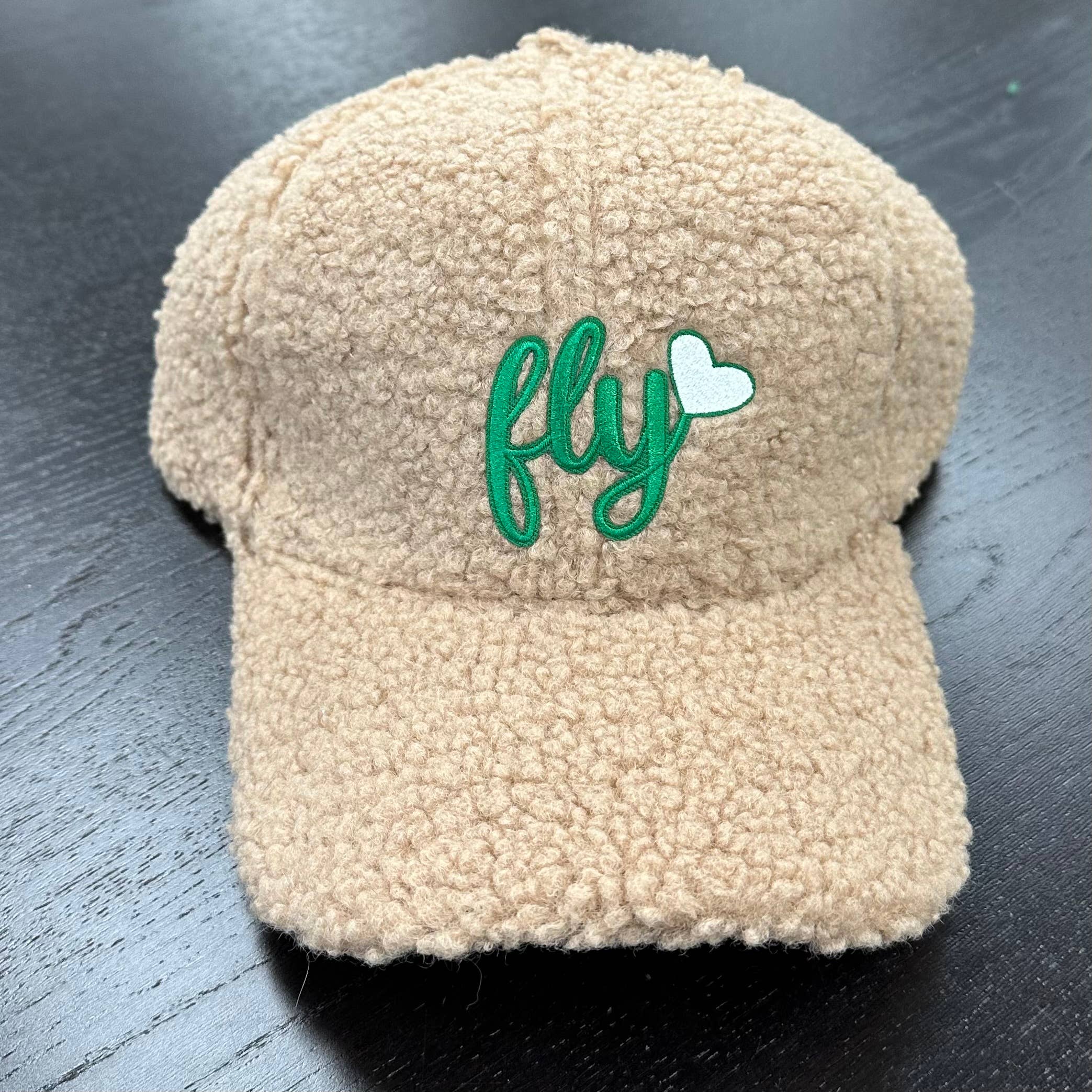 Just C - Wholesale Baseball Cap - Women's - Teddy Sherpa Baseball Hat-tan