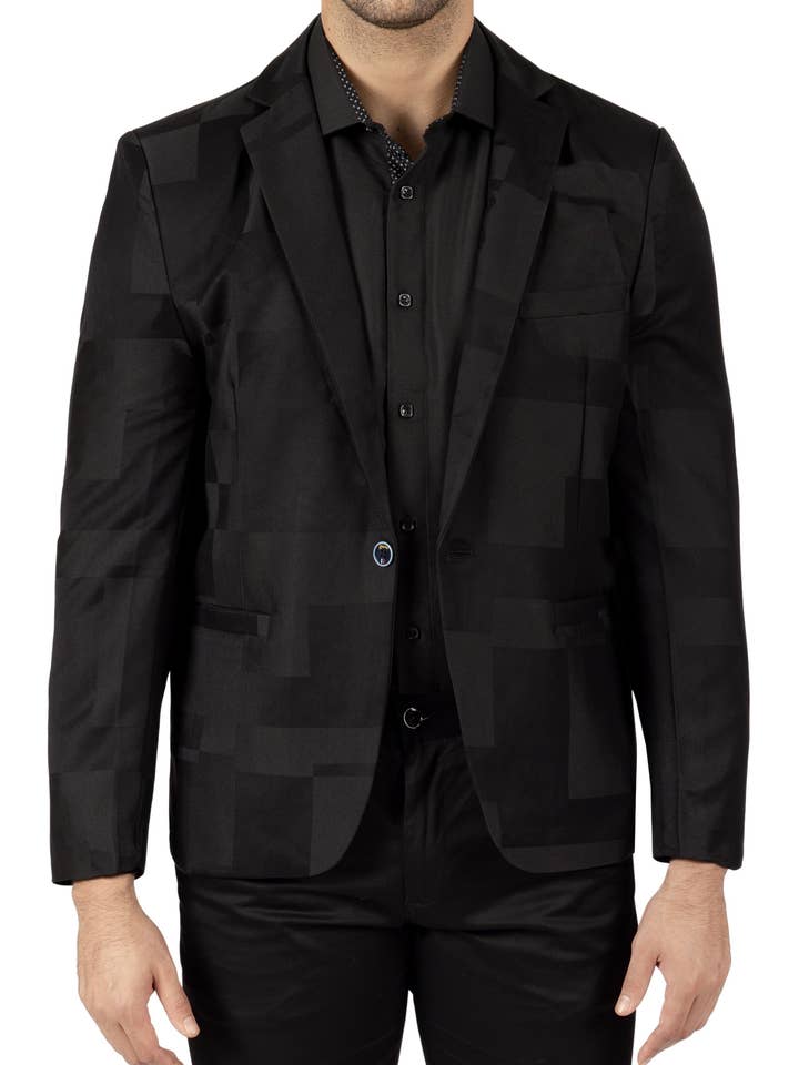 244102 - Black Evening Blazer for wholesale by Bespoke Moda