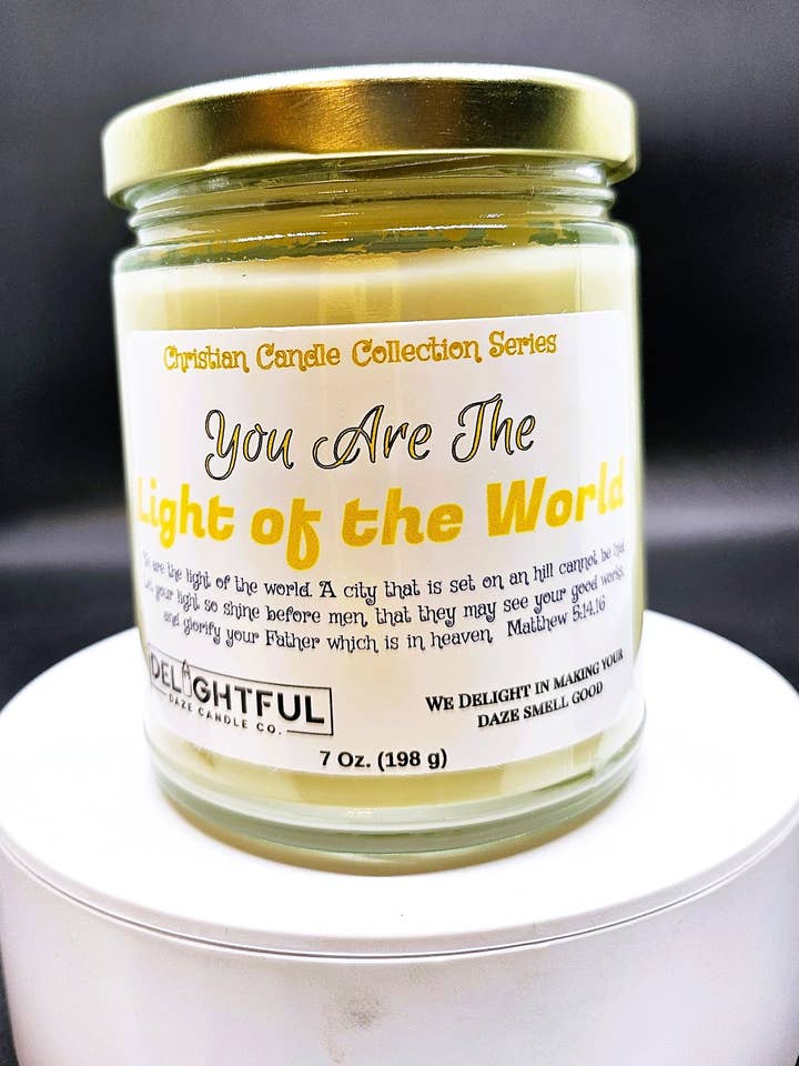 Luz Del Mundo para venta al por mayor de Delightful Daze Candle Co.