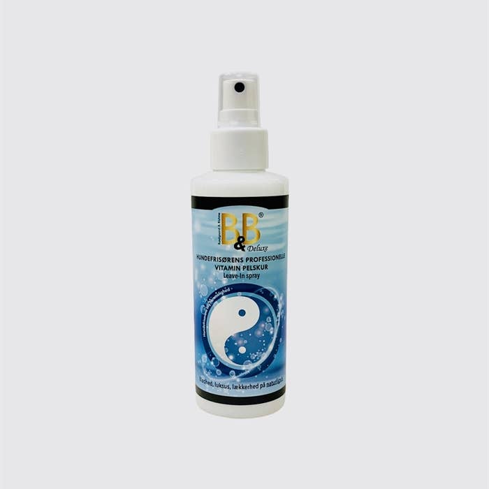 B&B Økologisk Hundeshampoo - Vendita all'ingrosso Spray - Cani - Spray senza risciacquo B&B Vitamin Furry