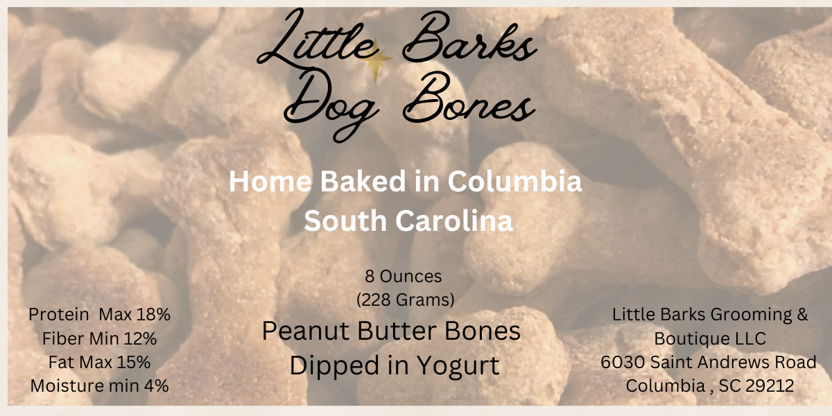 Little Barks Boutique - Wholesale Pet Treats - Dog - Dog Treats - Peanut Butter bones6
