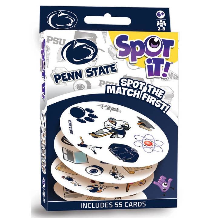 Masterpieces Puzzles - Wholesale Card Game - Penn State Nittany Lions Spot It! Card Game