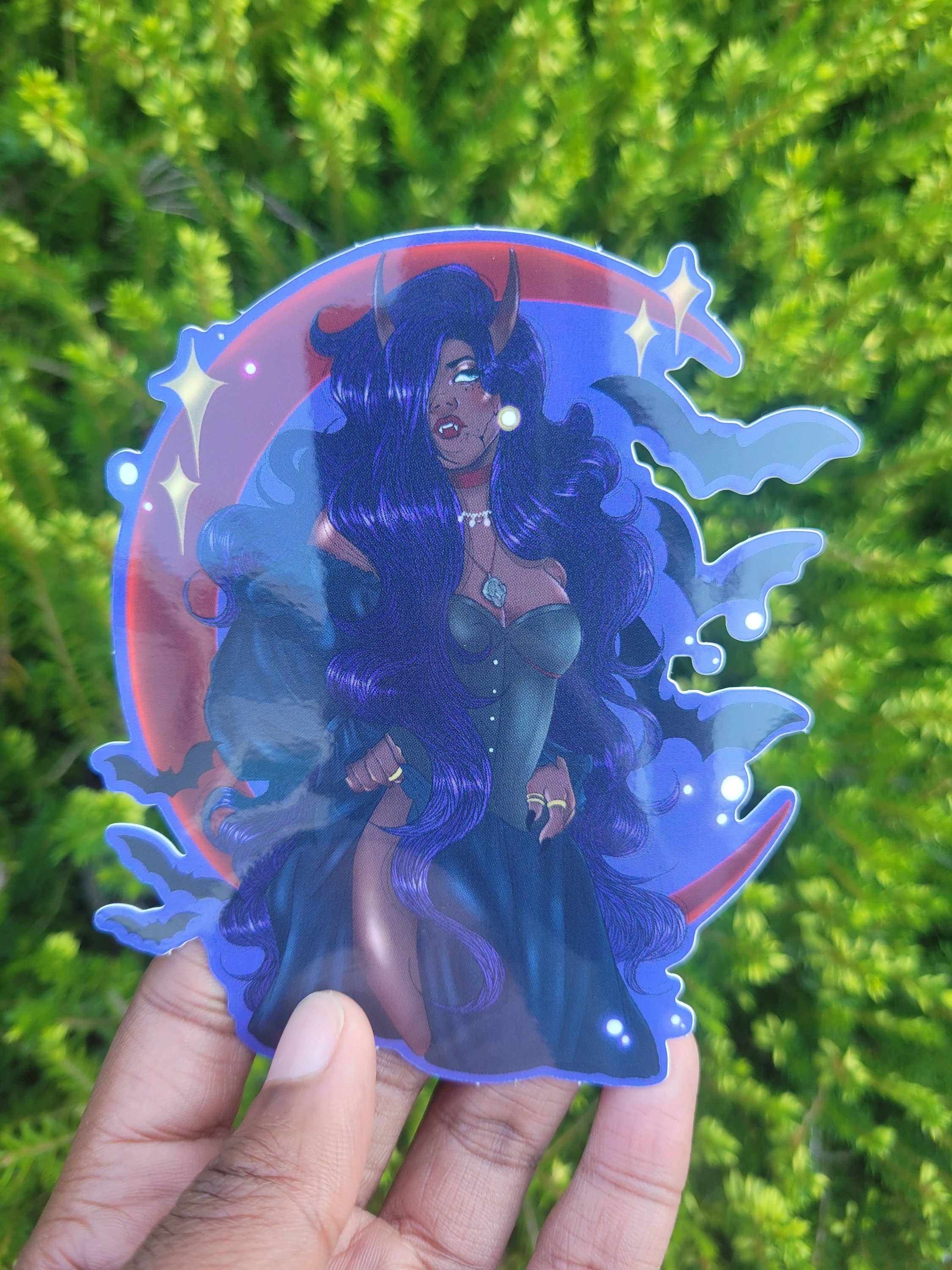 Add's Atelier – Adesivo por atacado – Autocolante Góth Rapariga0