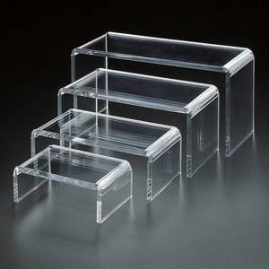 Acrylic Stands Risers For Display Jewelry,Lipstick,Candy