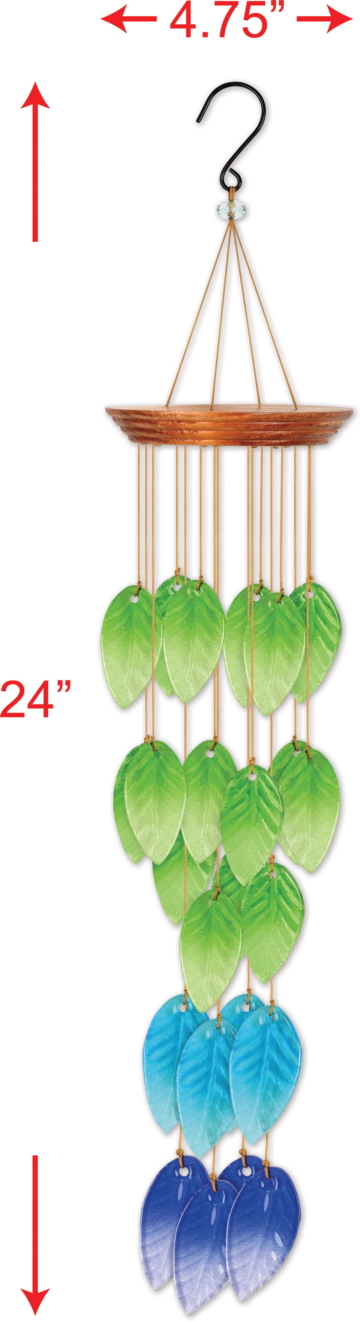 Sunset Vista Designs - Wholesale Wind Chime - Leaf Wind Chime1