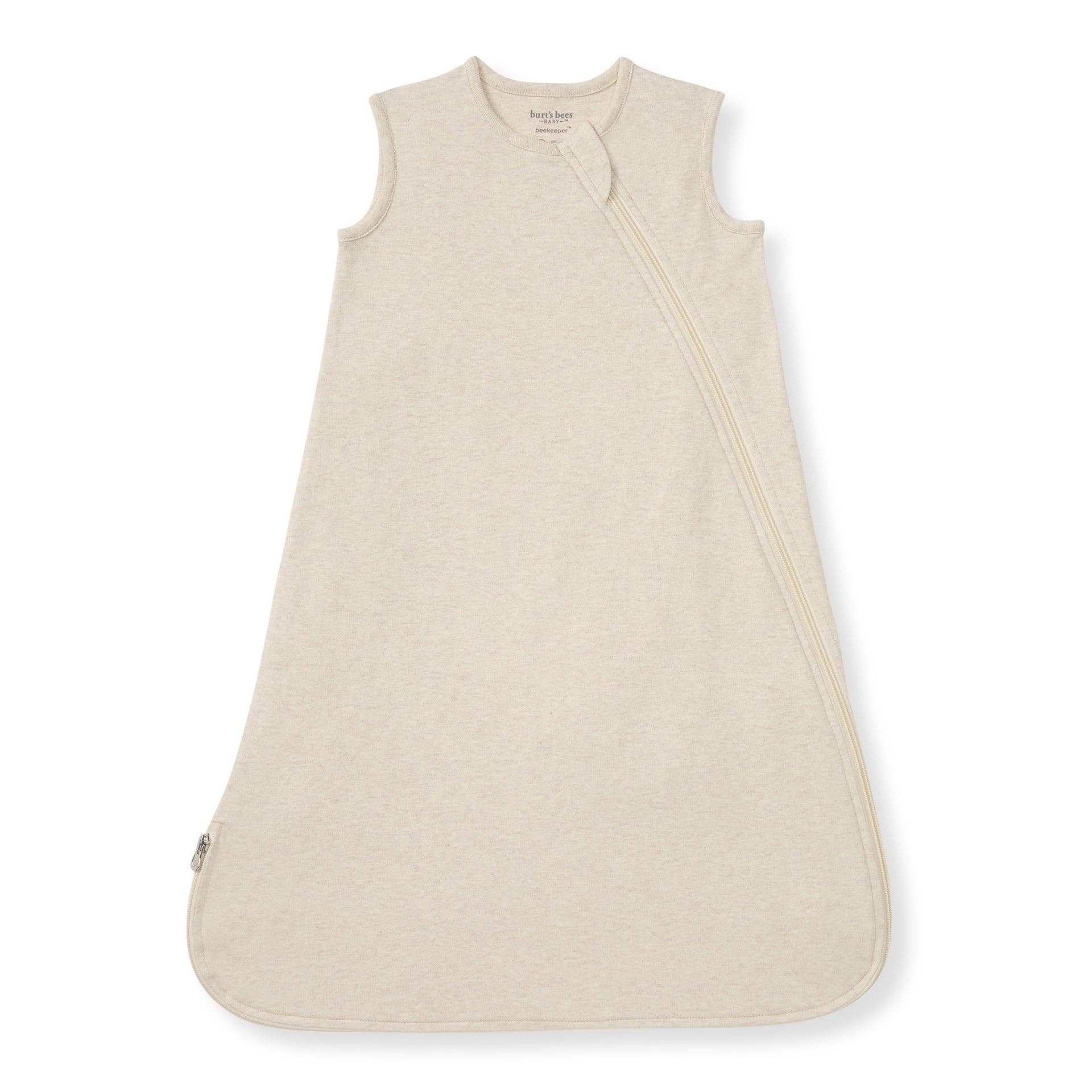 Solid Organic Lightweight Beekeeper™ Wearable Baby Blanket - Oatmeal for wholesale on Faire0