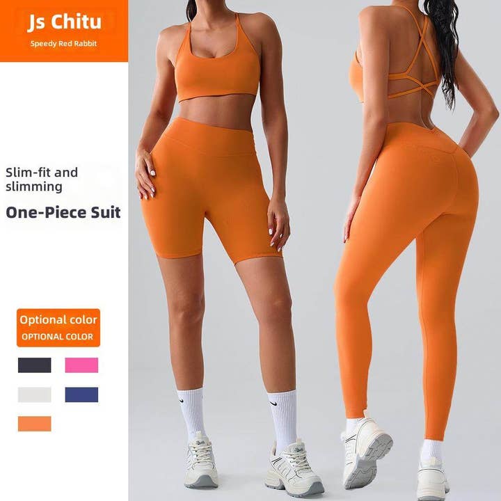 Sommer-Yoga-Set Damen Zweiteiliges Trainingsoutfit Fitnessstudio Laufen Fitness für den Großhandel von Ekartini