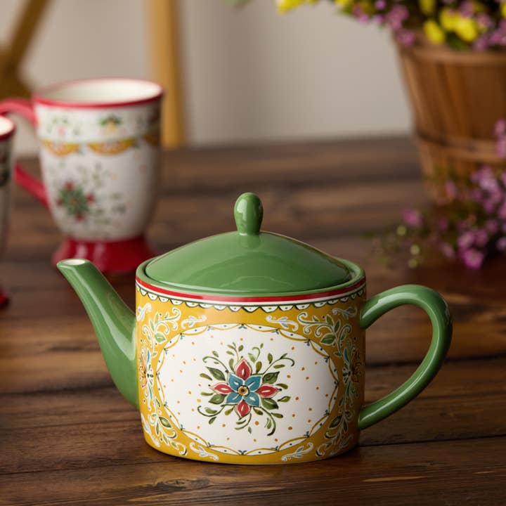 Certified International - Wholesale Tea Pot - Provence Teapot