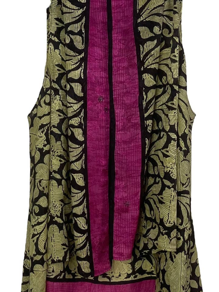 sariKNOTsari - Wholesale Outerwear Vest - Women’s - PRC7800 Avatar Pure Silk Versatile Vest0