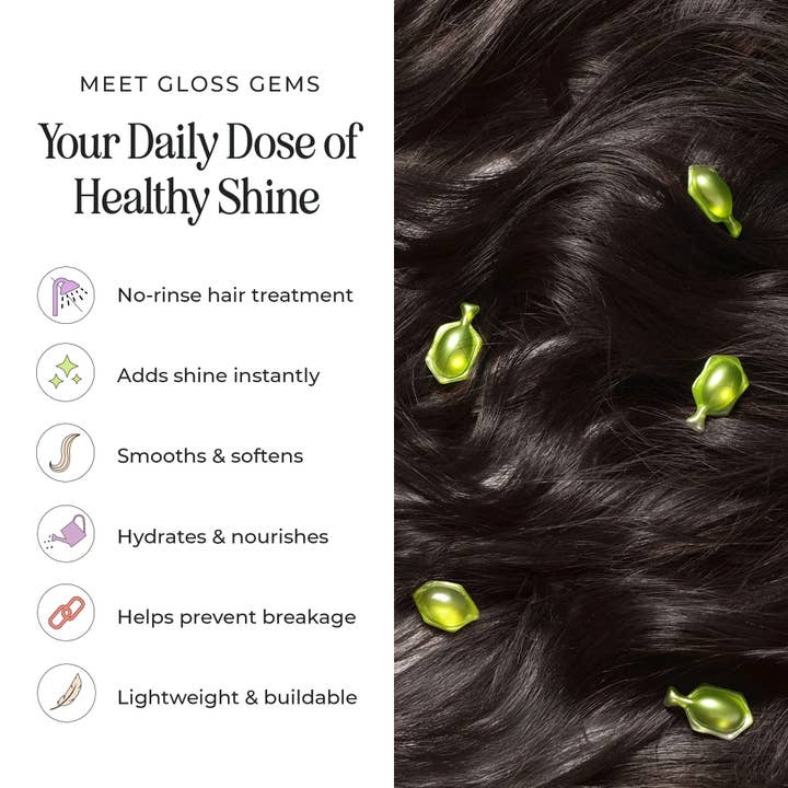 INH Hair - Wholesale Hair Oil - Gloss Gems | hair oil treatment capsules6