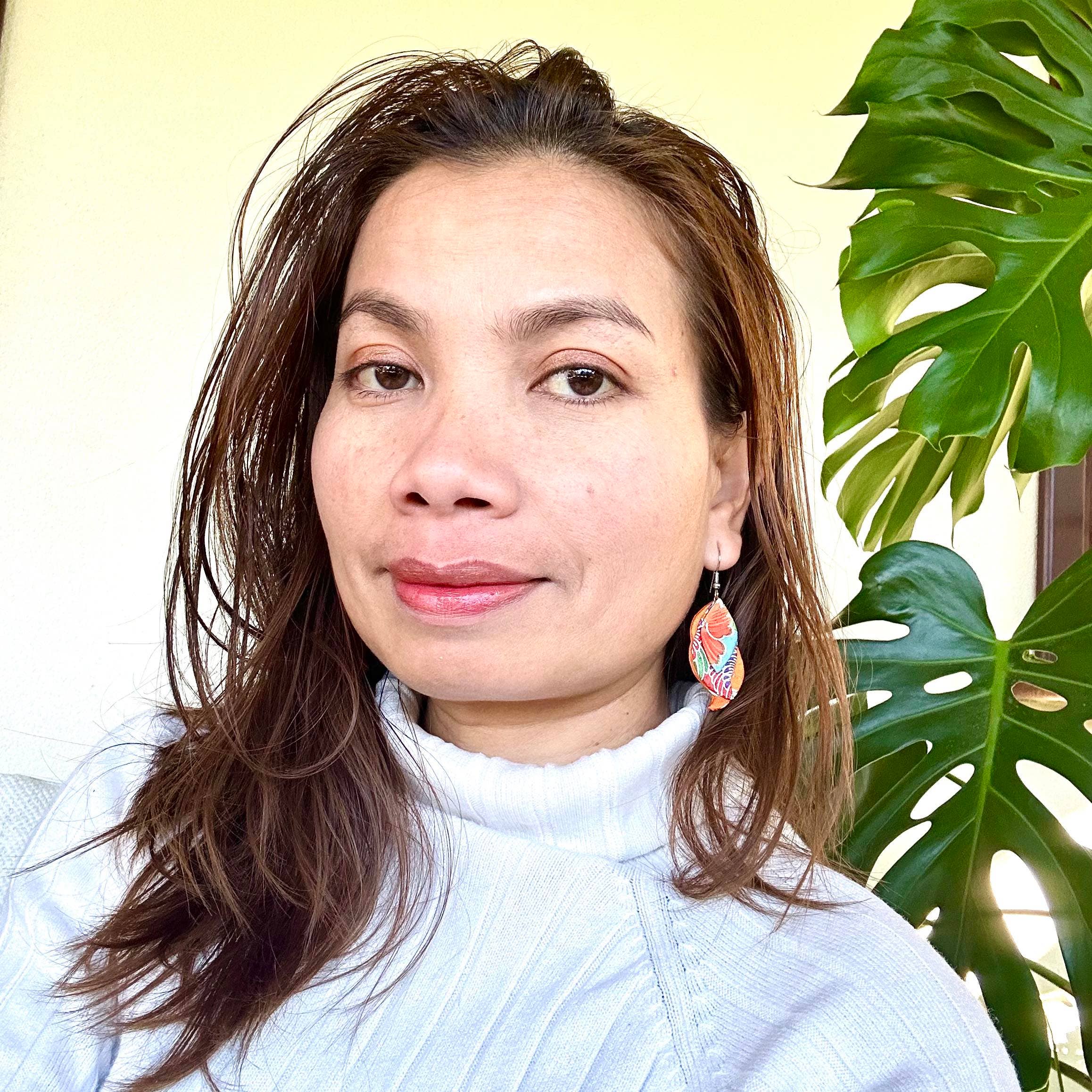 Sophie Silks - Wholesale Hangende/ronde oorbellen - Hangende kimono-oorbellen in visvorm12