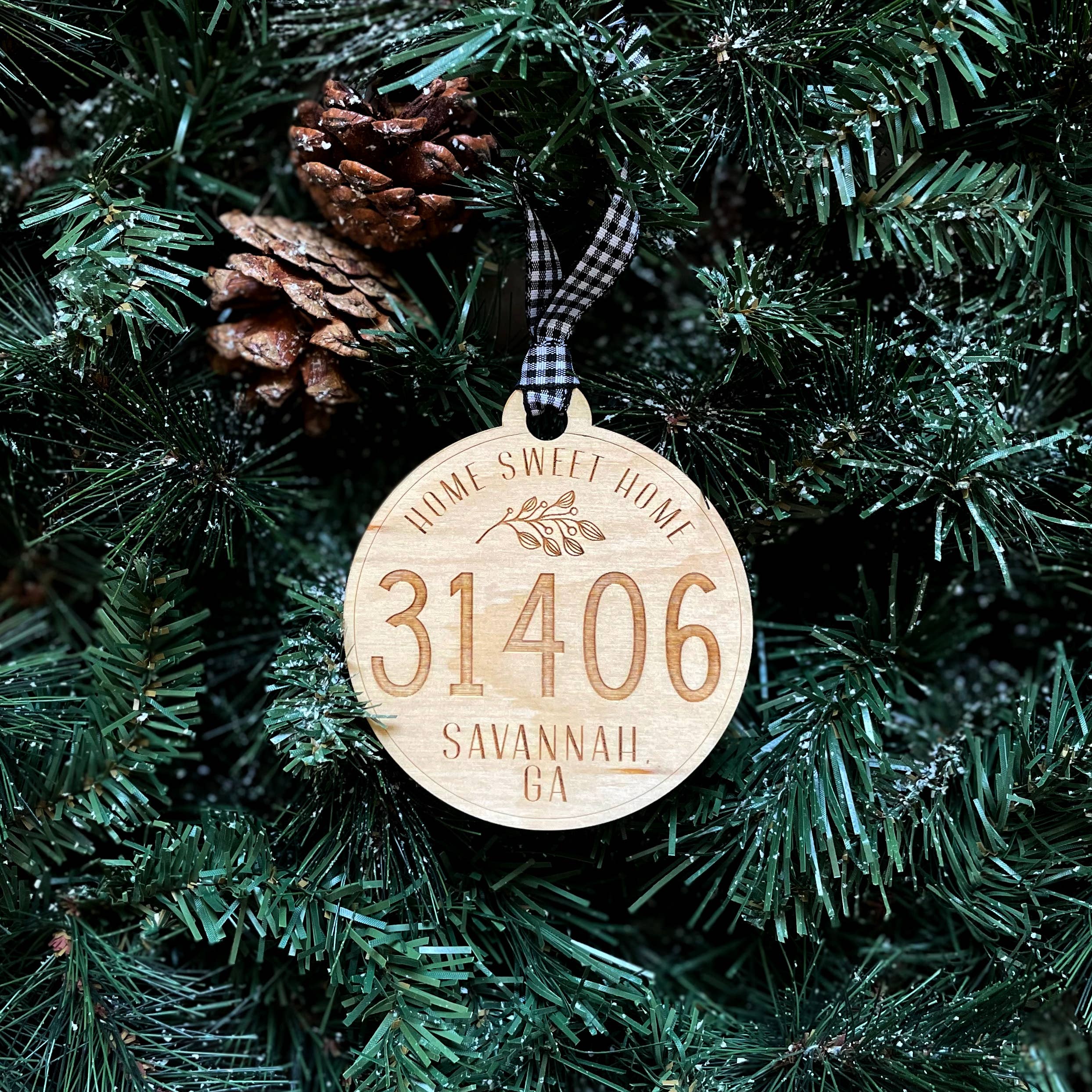 Blue Studio Creative - Wholesale Ornament - Home Sweet Home Ornament With Your Town or Location6