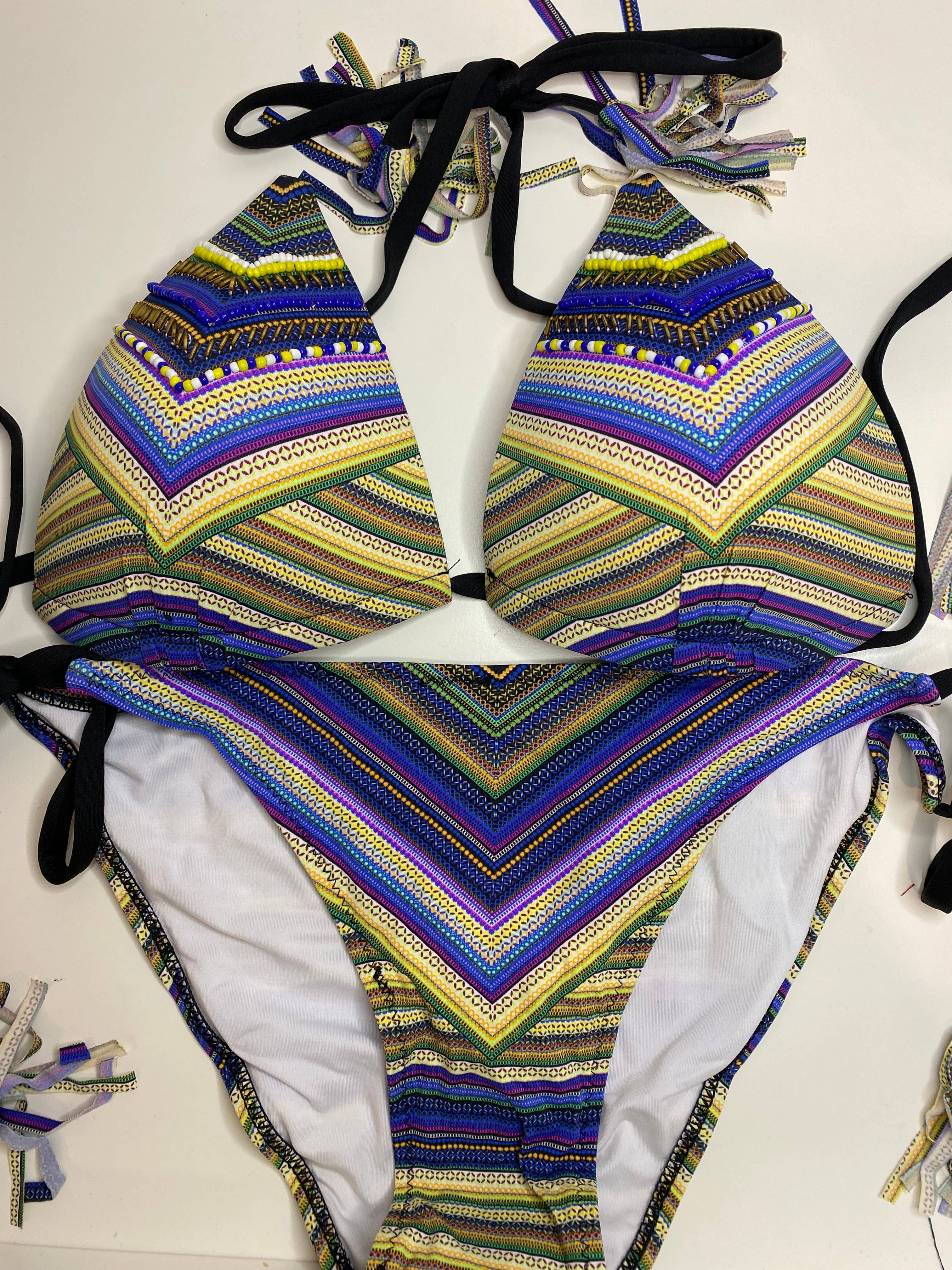 LAZYDAISYSWIMWEAR - Wholesale Two Piece Swimsuit - Women's - Sundream Chevron Bikini Set7