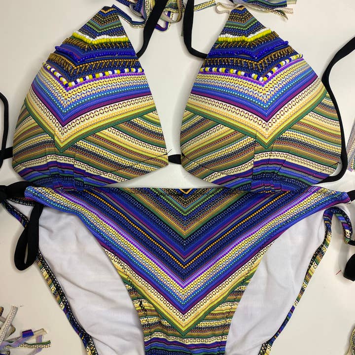 LAZYDAISYSWIMWEAR - Wholesale Two Piece Swimsuit - Women's - Sundream Chevron Bikini Set7