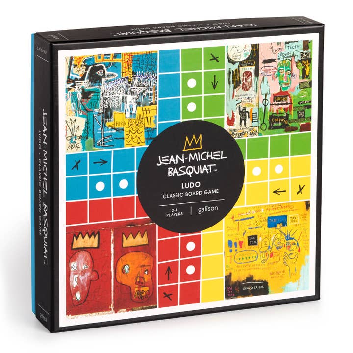 Chronicle Books - Wholesale Board Game - Jean-Michel Basquiat Ludo Classic Board Game